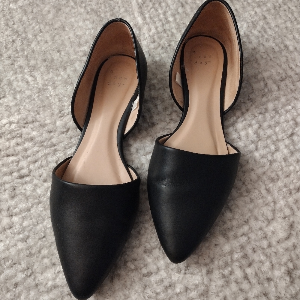 Black flats